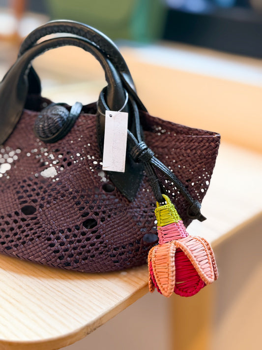 Flower Mini Handbag Black by Mercedes Salazar