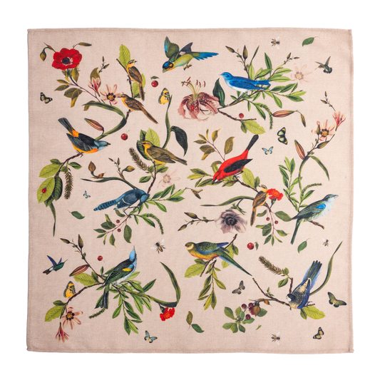 Wild Birds Napkins by Muzaluci
