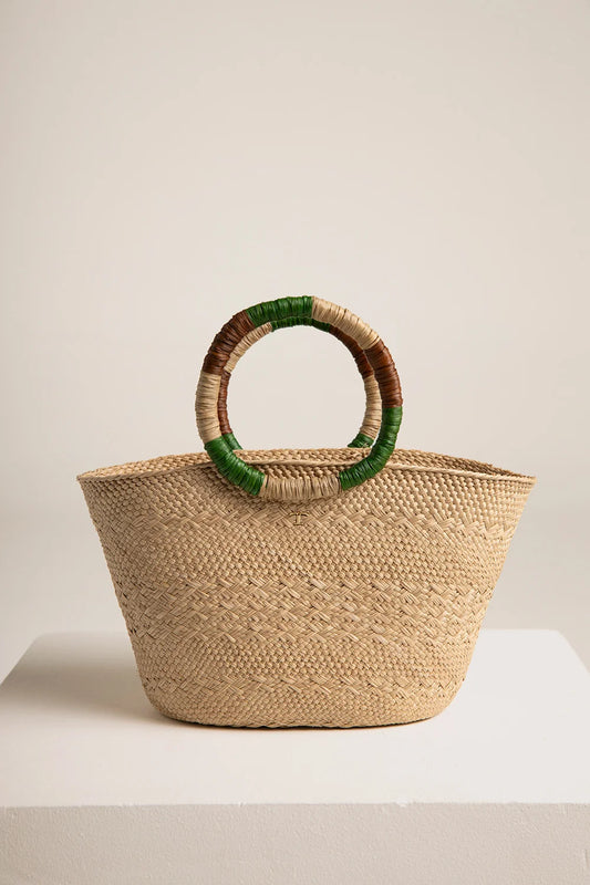 Touche Iraca Palm Bag