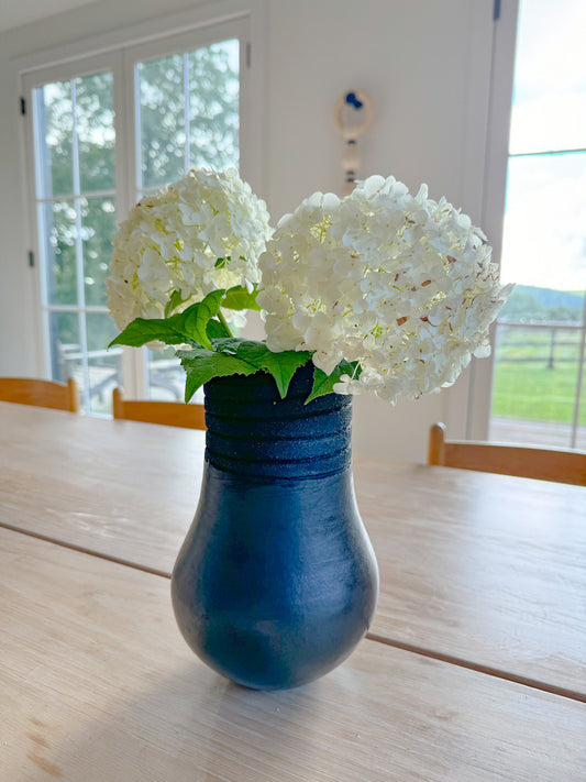 La Chamba Etched Lines Vase