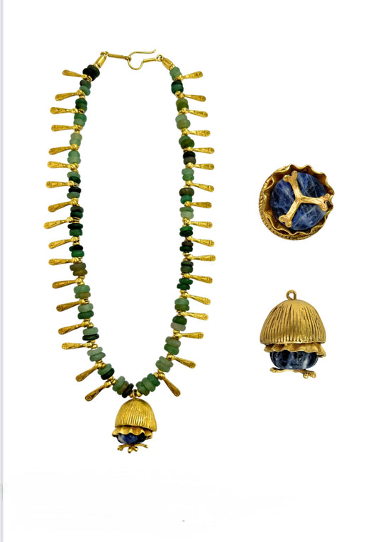 Orchid Necklace by HUMA