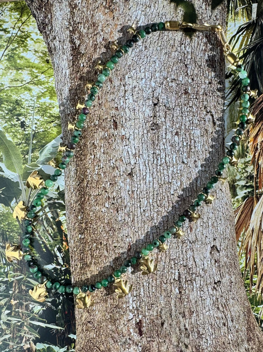 Tayrona Mini Frog Necklace HUMA