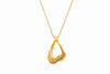 Wind Necklace Gold