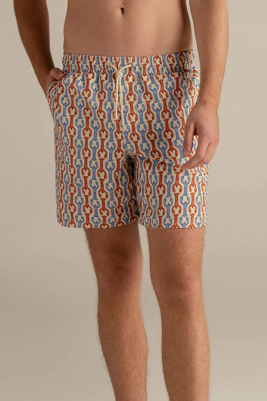 Lobster Swim Trunks by Ilot