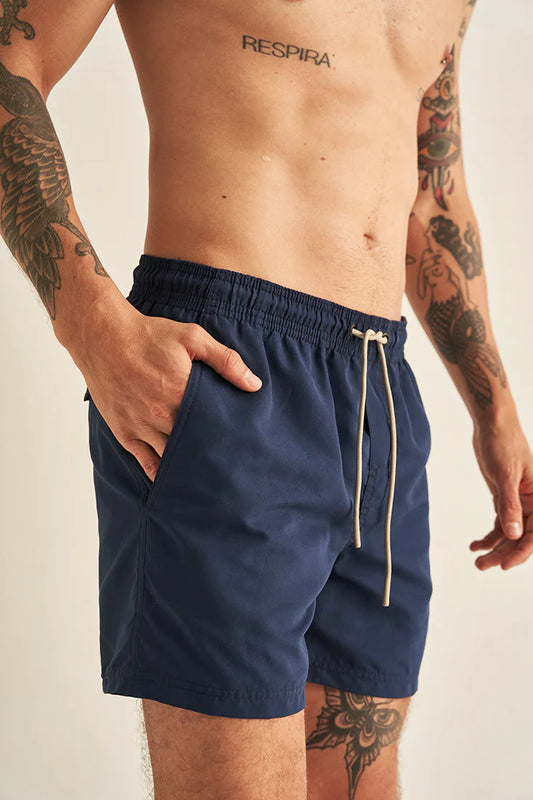 Short Swim Trunks with Pocket by Ilot