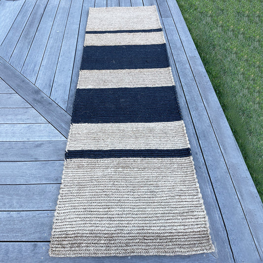 Fique Woven Runner - Striped