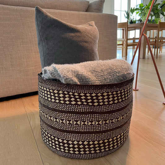 Sandona Medium Multi Purpose Basket in Brown