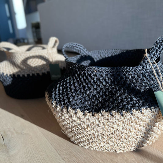 Fique Handwoven Decorative Basket