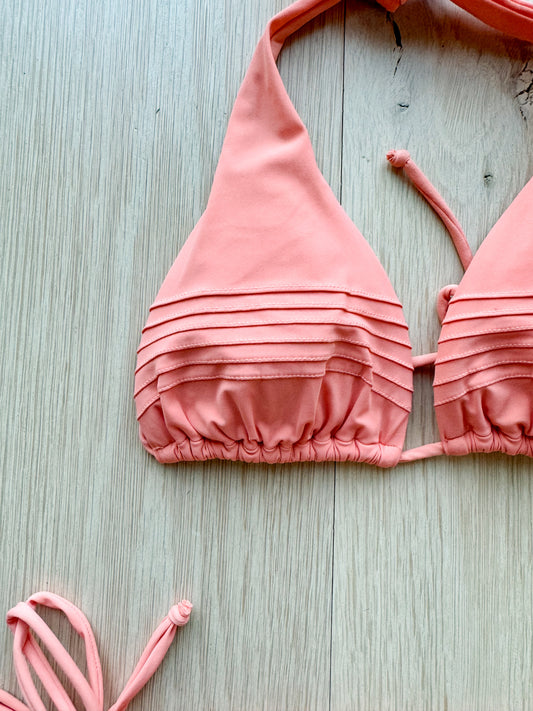 Swimsuits Striped Top Bikini