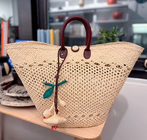 El Pajaro Handbag Beige by Mercedes Salazar