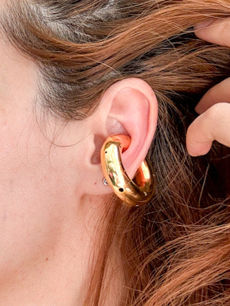 Big Moon Earcuff by Paula Mendoza