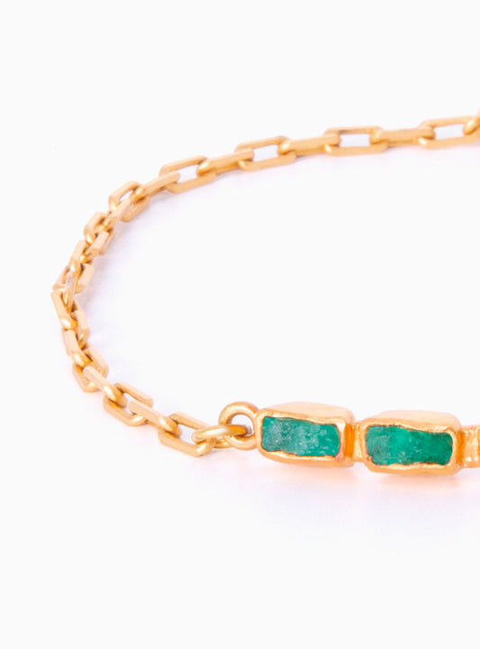 Umbra Emerald Bracelet by Fenomena 