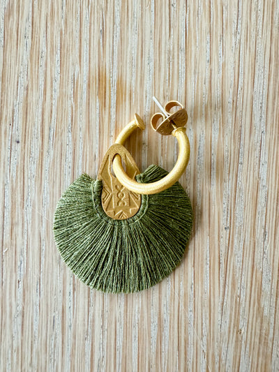 Hujan Hoop Earrings by Vattea