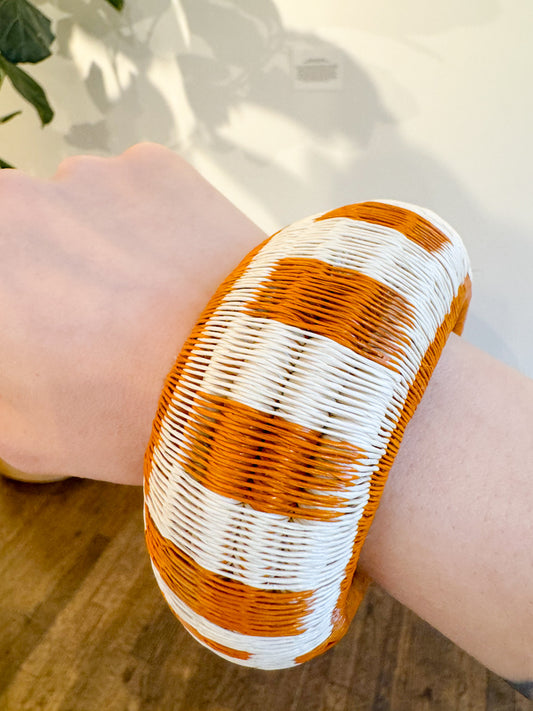Yellow Bold Bracelet by Bamboleira