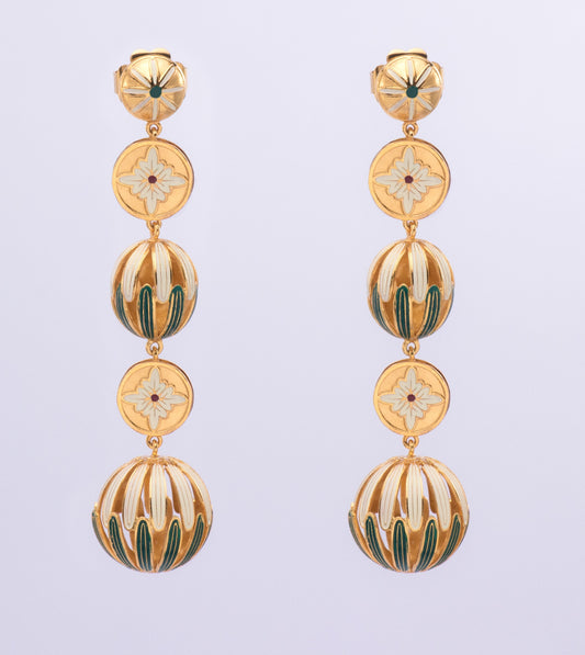 2198 Long Earrings by Alvaro Avila 
