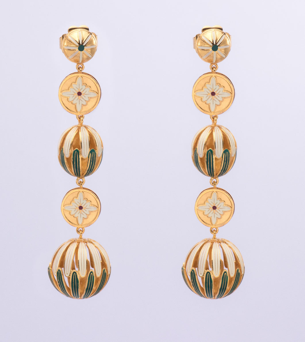 2198 Long Earrings by Alvaro Avila 