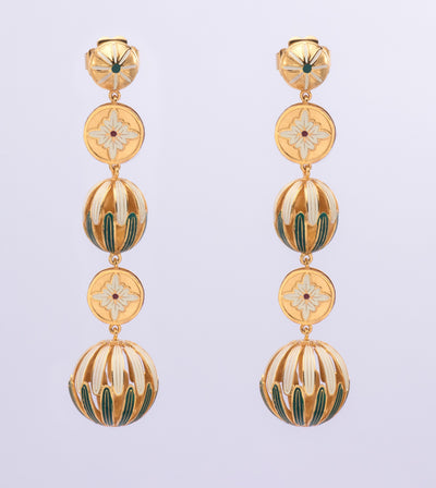 2198 Long Earrings by Alvaro Avila 