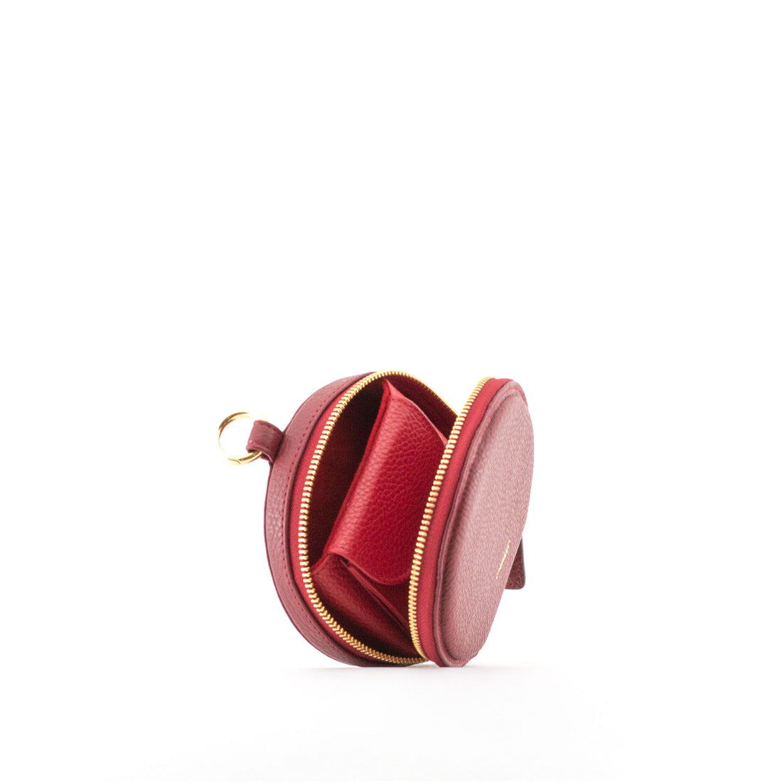 Cherry Red Scoop Mirror Mini Bag by Camellet