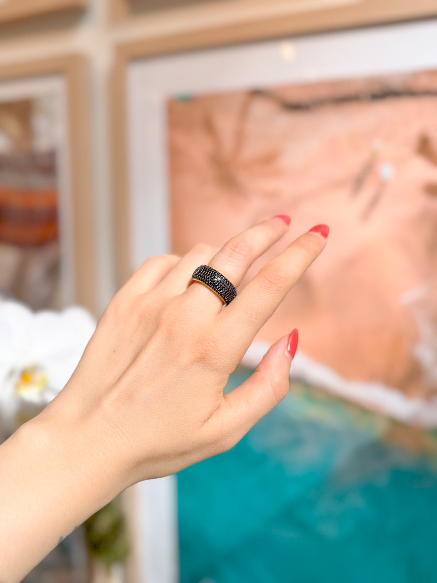 Onix Microcrystal Ring by Senda