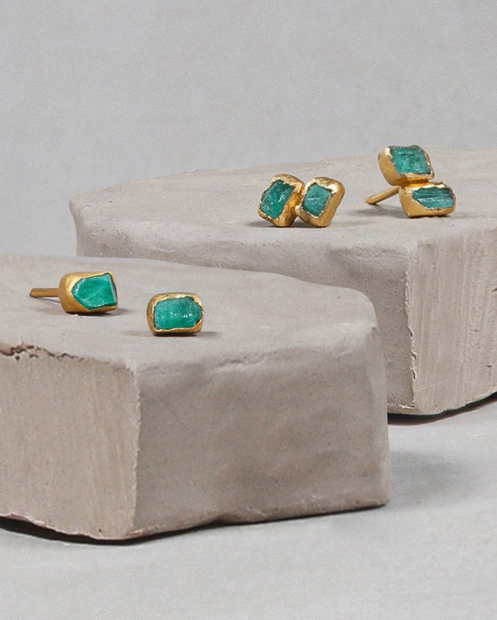 Maya 2 Stone Studs by Fenomena