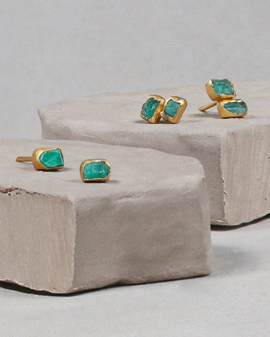Maya 2 Stone Studs by Fenomena