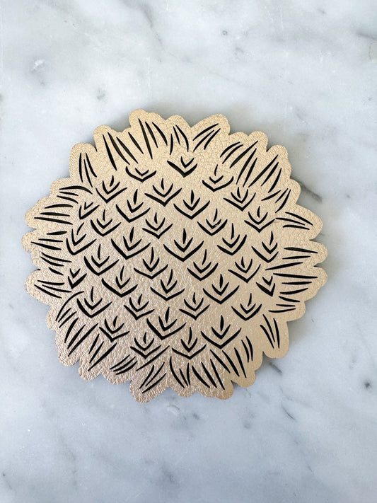 Pineapple Coasters by Mijal Gleiser