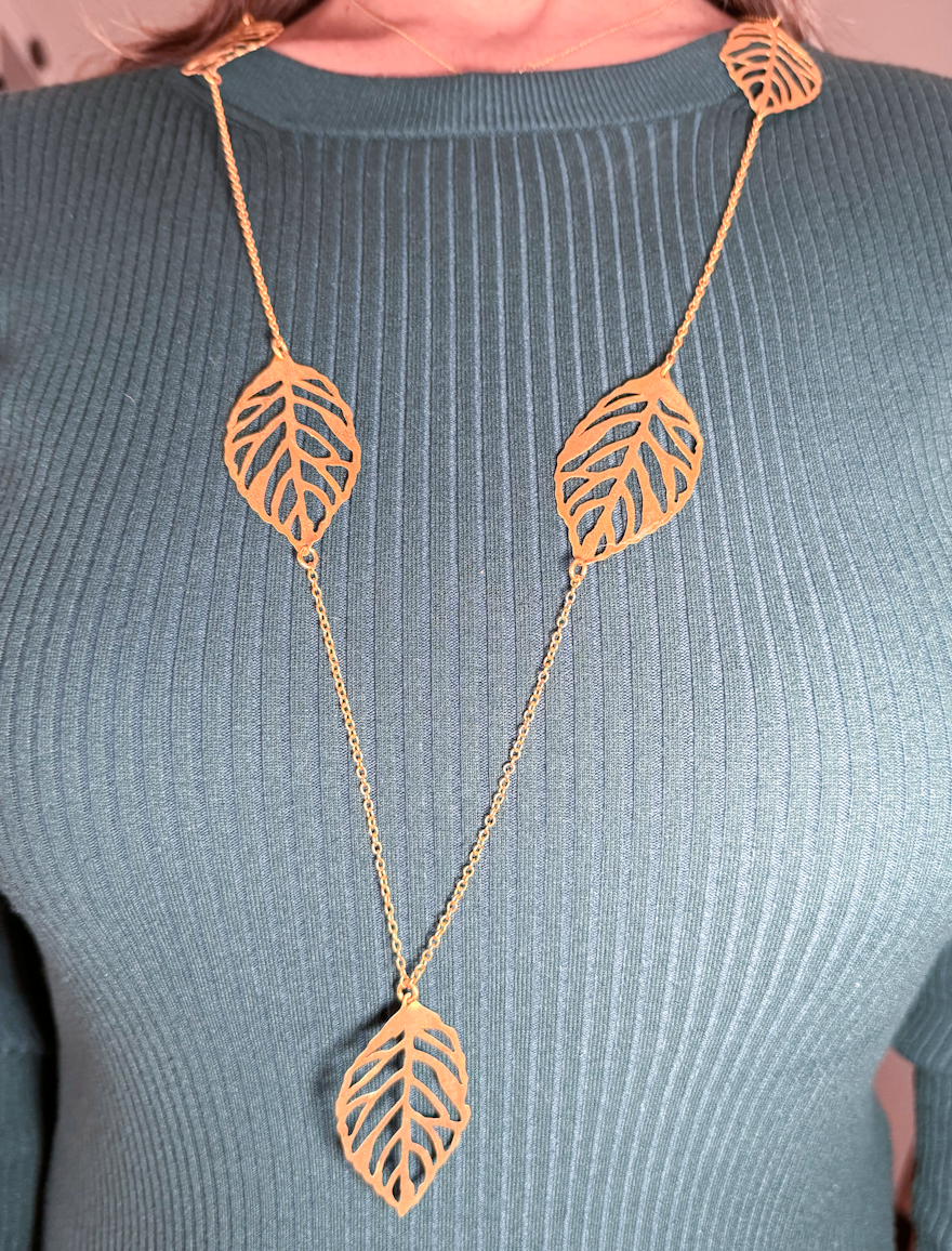 Long Nechlace by Ximena Castillo