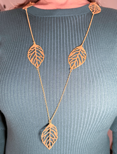Long Nechlace by Ximena Castillo