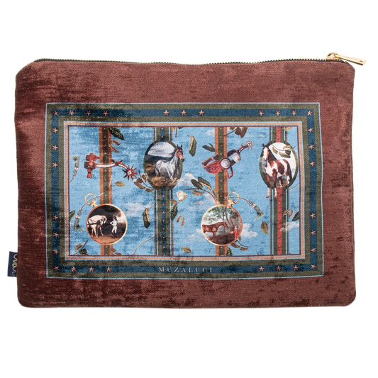 Horses - Hand Bag by Muzaluci