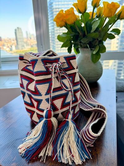 Mochila Wayuu Small Ethnic Pattern