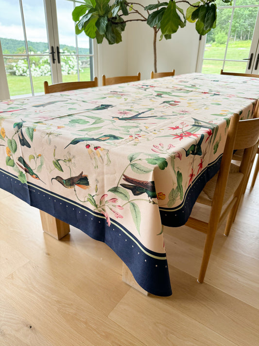 Hummingbird Tablecloth by Muzaluci