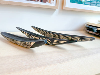 Sikiuani Wood Canoes (Large)