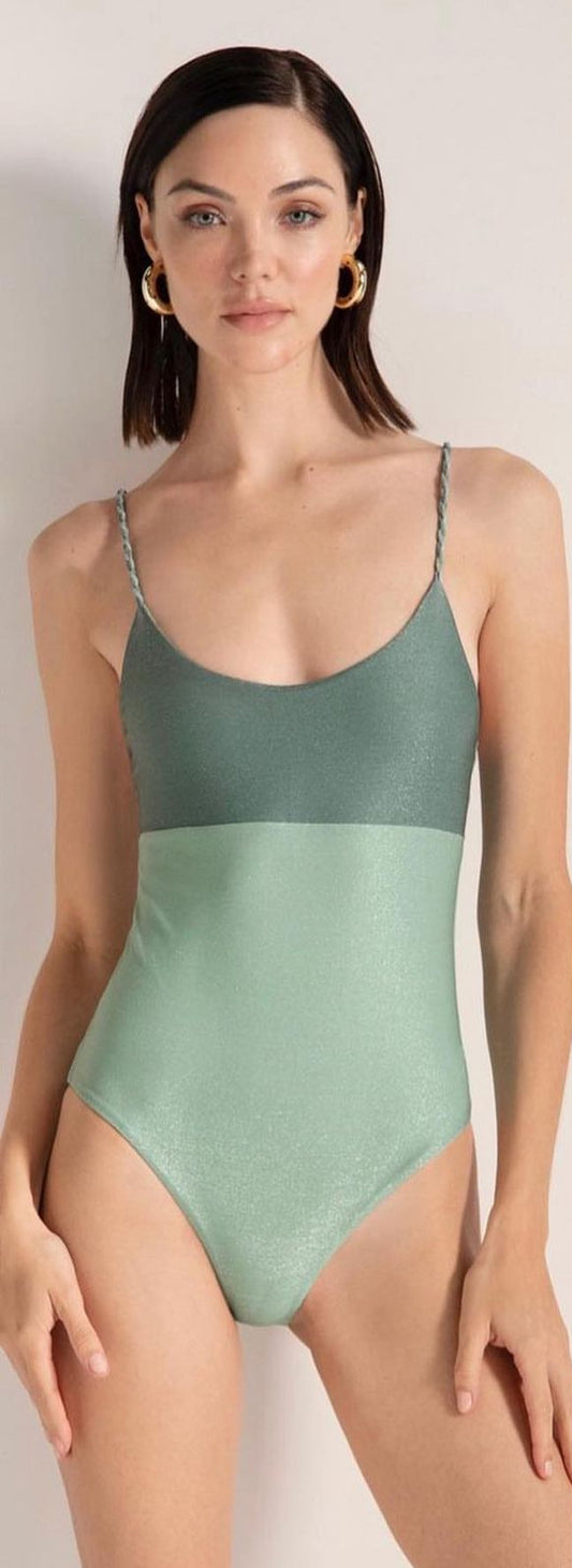 Bicolor Swimsuit one piece