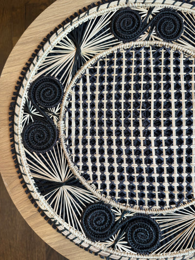 Usicauri Caracol Placemats Black
