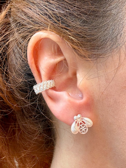 Filigree Ladybug Studs