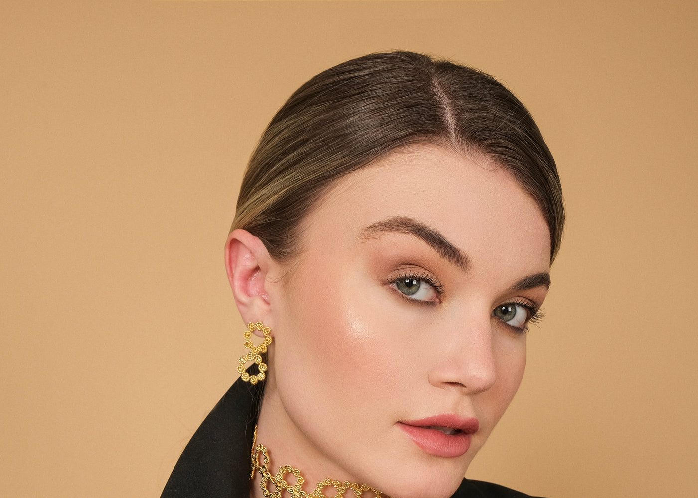 Gardenia Double Studs