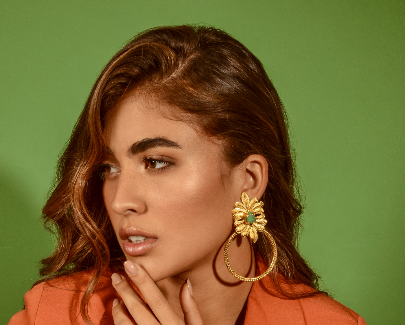 Double Crown Earrings