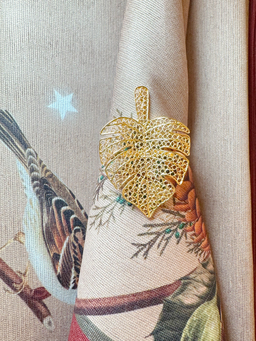 Filigree Deluxe Big Leaf Napking Ring