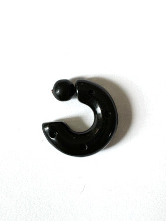 Paula Mendoza Helecho Colombia Earrings Black