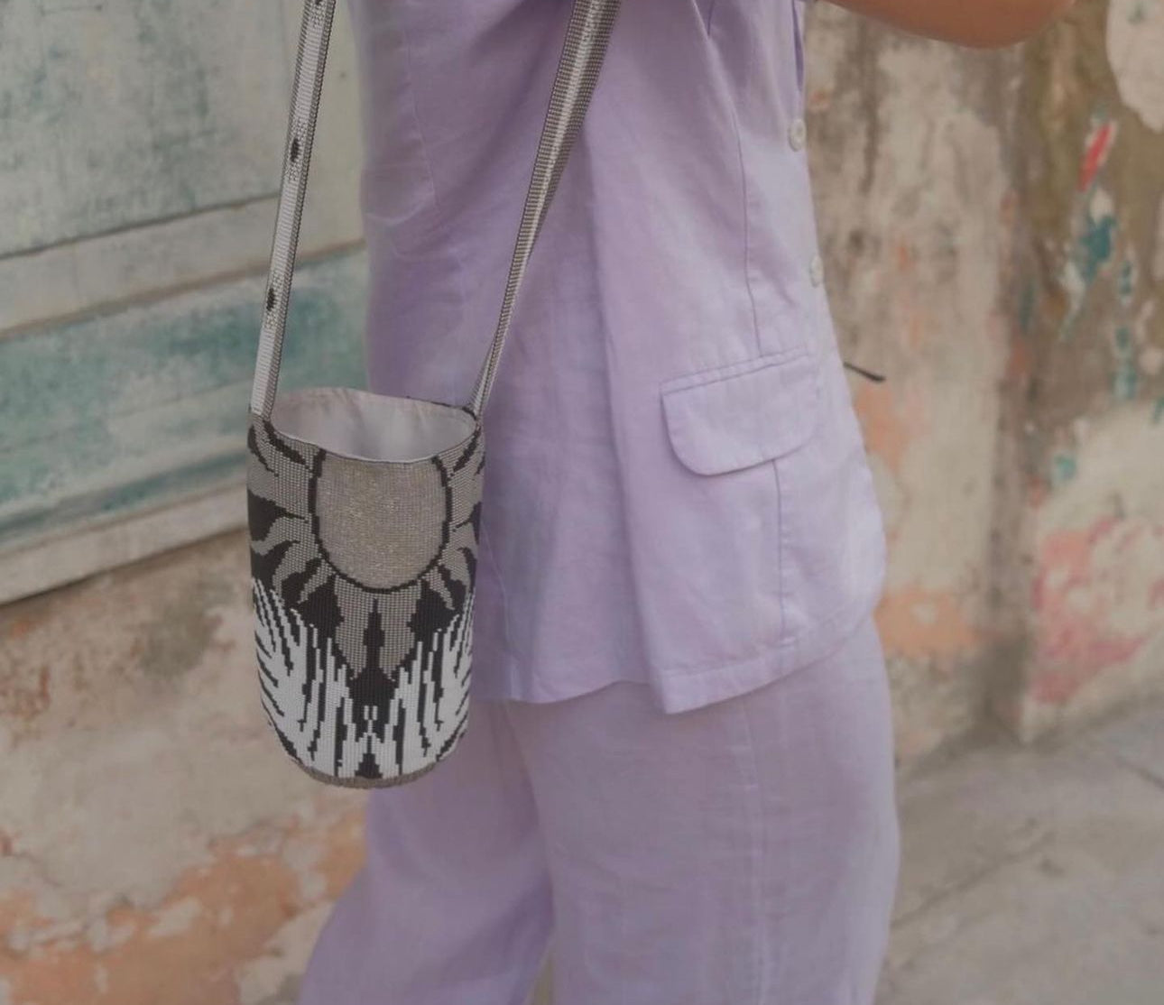Beaded Mochila by Patricia Cabrales