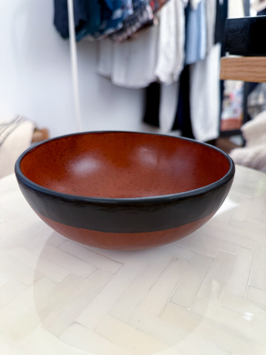 Molded Wood Bowls (Set of 3)