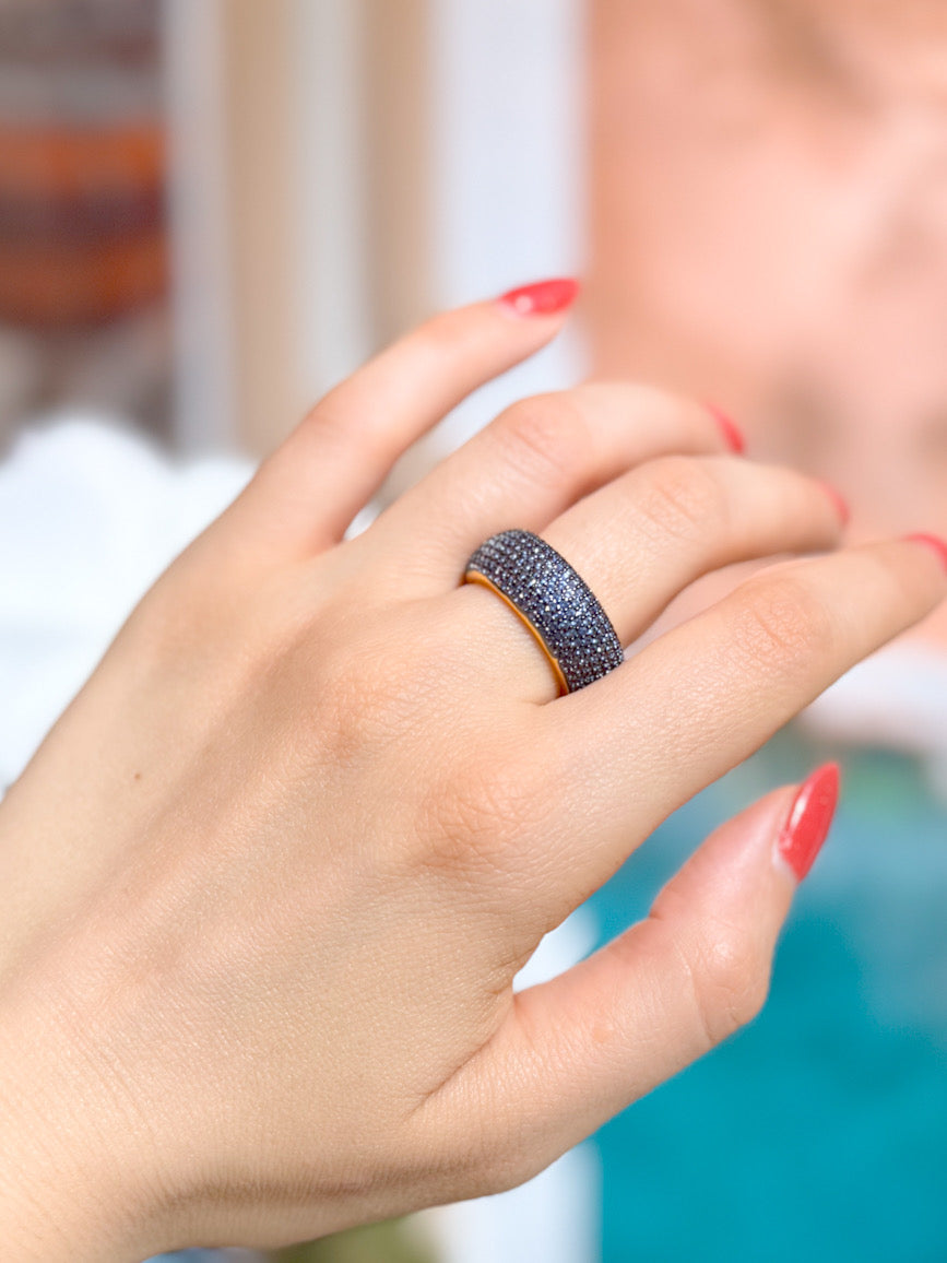 Zaphire Microcrystal Ring by Senda