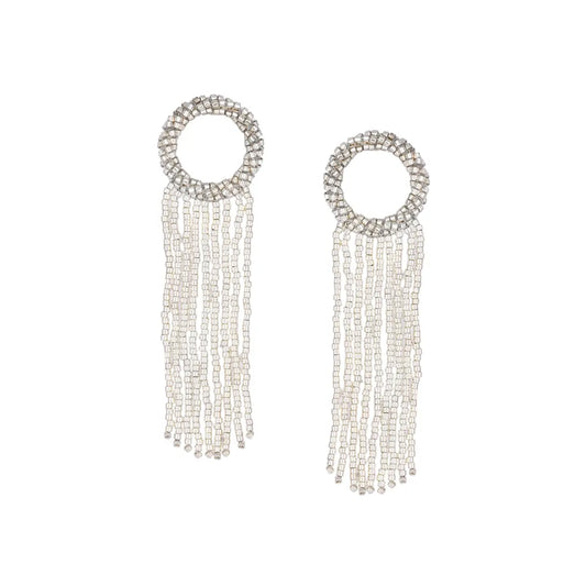 Cascading Stud Hoops by Mishky