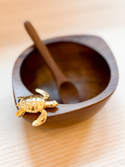 Teiruma Wood Sauce Bowl