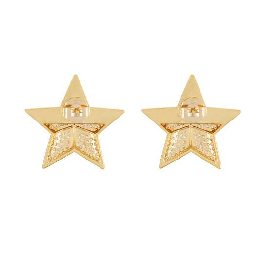 Bianka Star Earrings Blue by Senda