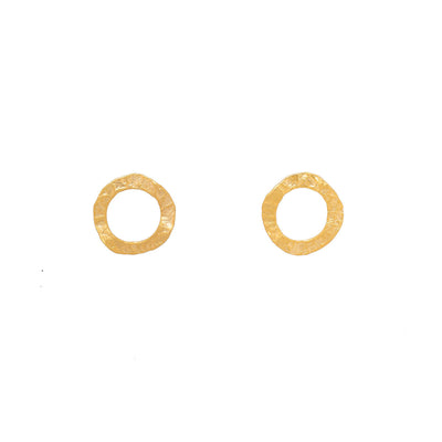 Crop Circle Stud Earrings by Durando