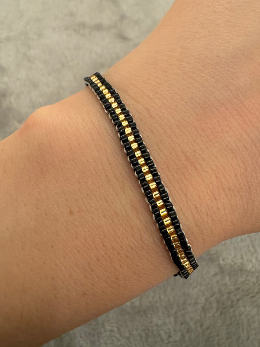 Santa Marta Beaded Bracelet Black
