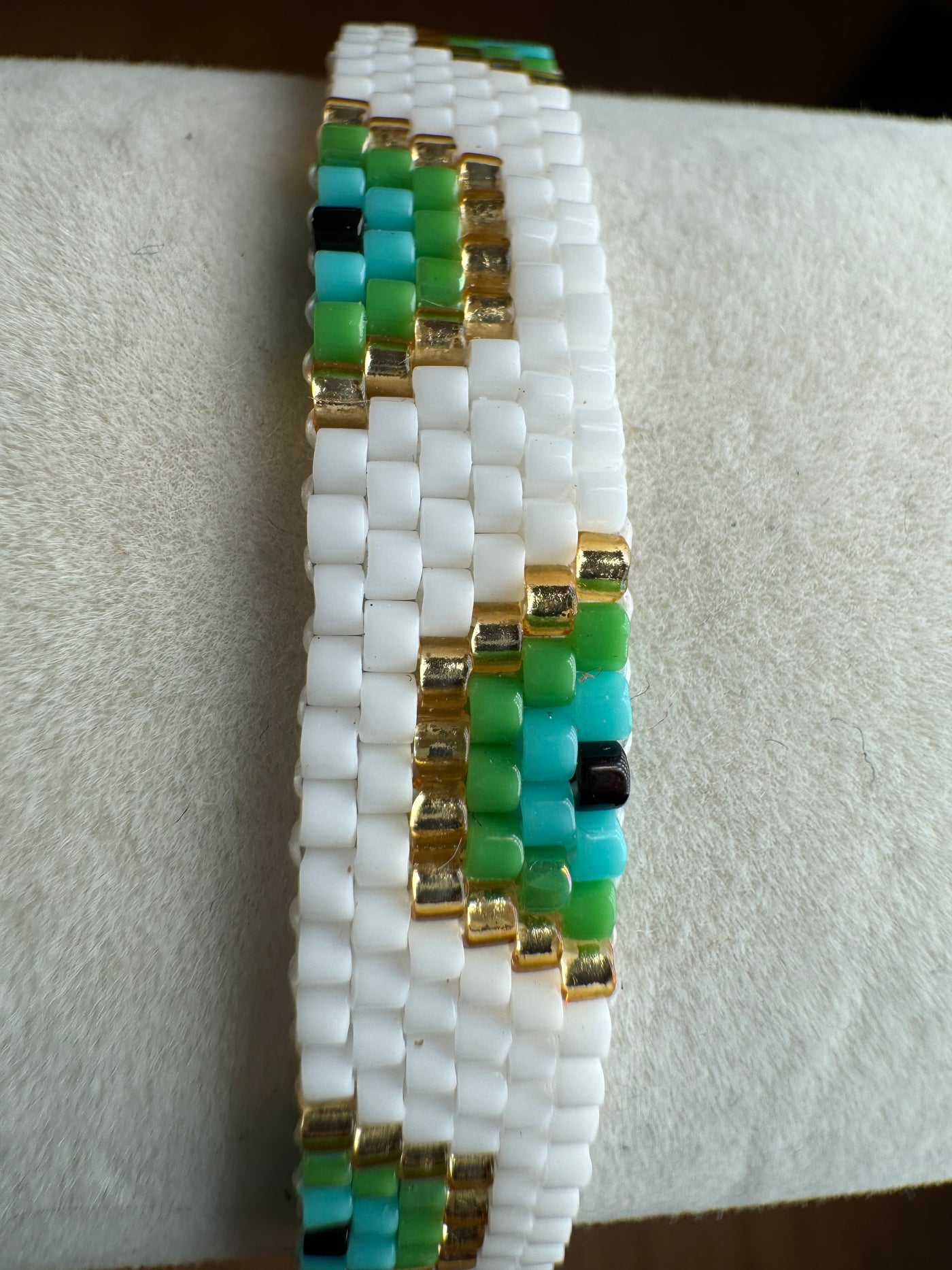 Santa Marta Lycky Eye  Bracelet White