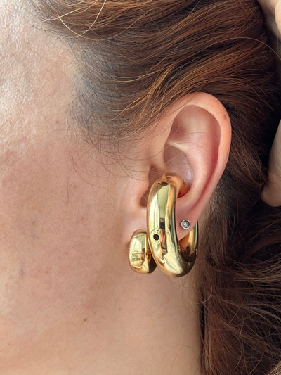 Big Moon Earcuff by Paula Mendoza