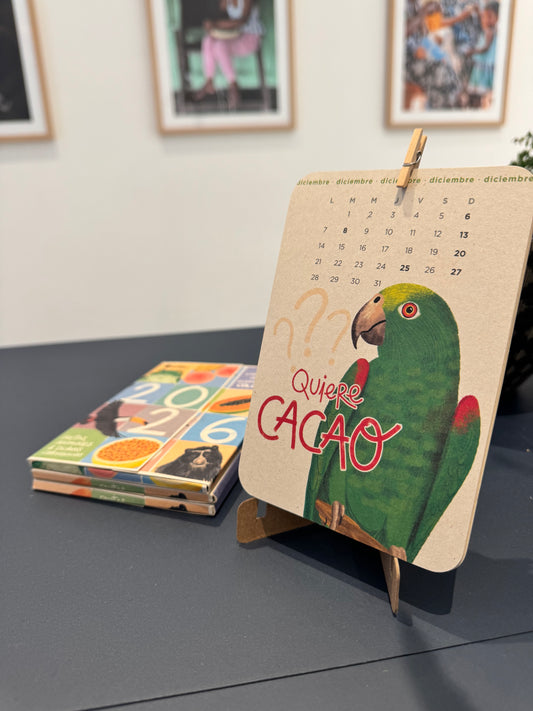 Colombian themed illustrated calendar